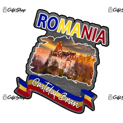 Mgs162-magnet frigider-castelul branromania
